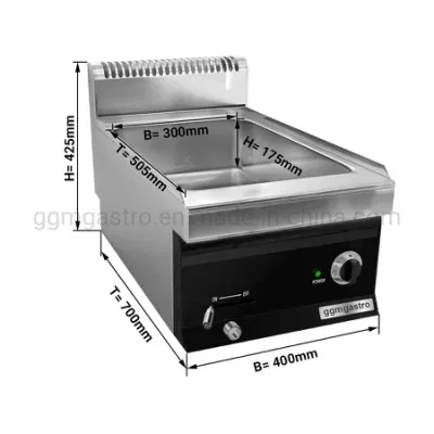 OEM Commercial Stainless Steel Table Top Electric Bain Marie