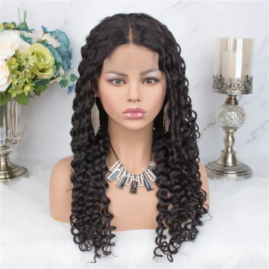 Wholesale Lace Front Wigs Vendor, Brazilian Water Wave Wigs Human Hair, 150% 180% Density Human Hair Wigs For Black Women