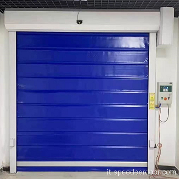 Porta del congelatore rapido in PVC industriale per camera fredda