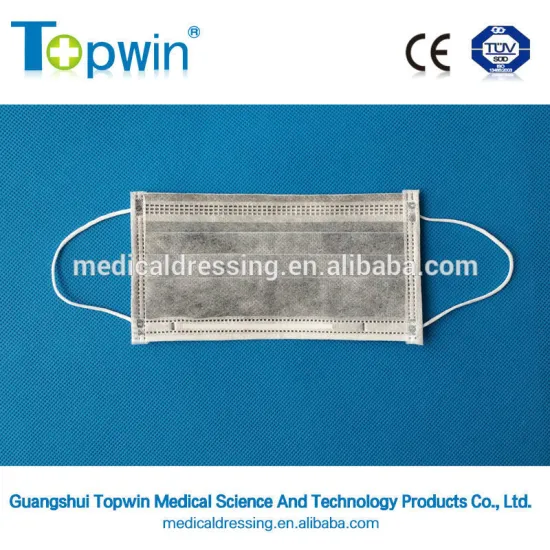 Round ear loop 3ply medical disposable nonwoven face mask