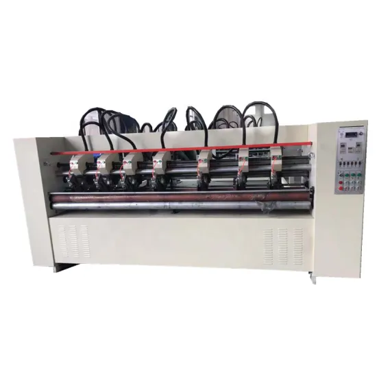 Electric Adjustment Thin Blades Slitter Scorer for Corrugated Box Making