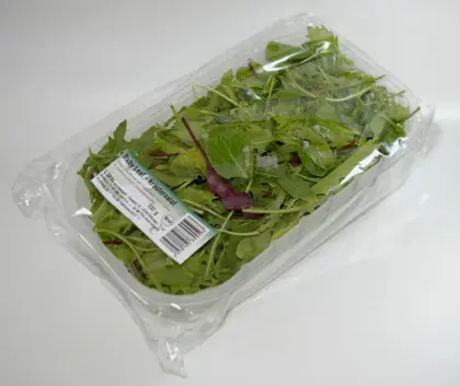 Clear Fresh Vegetables Packaging Plastic Bag