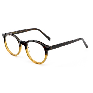 Handcrafted Block Splicing Acetate Optical Frames