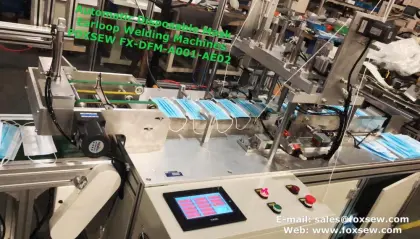 Automatic Mask Earloop Welding Machine