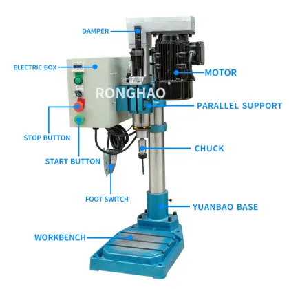 RH-SPD104 Small Automatic Vertical Drilling Machine