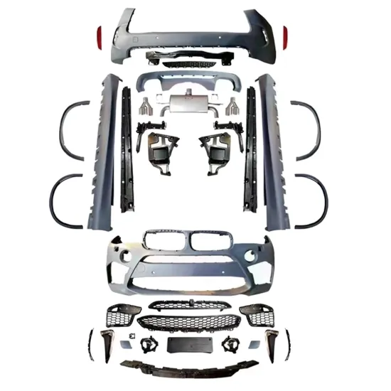 Front Rear Bumper Assembly Body Kit for BMW X5 F15 2013-2018 - Upgrade to X5M Appearance