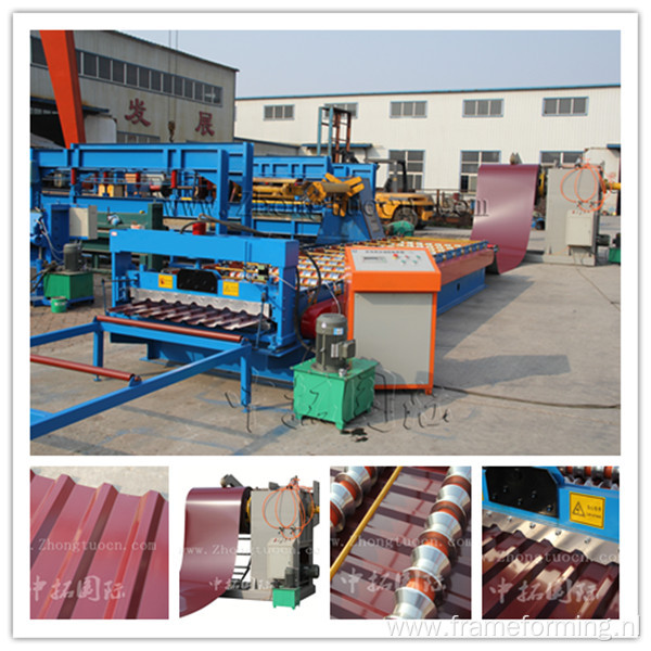 Metal Roofing Wall Sheet Panel Roll Forming Machine