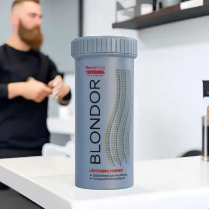 Super Fading Professional Cosmetics Blue Hair Bleaching Powder