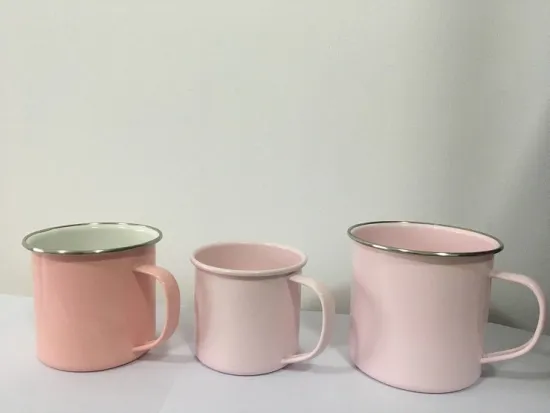 Probably Wine Enamel Camp Coffee Mug