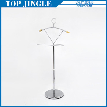 modern figure shape metal suit valet stand