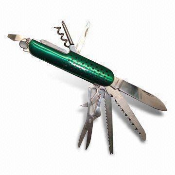 Multi-tool Knife with Plastic Insert, Made of Stainless Steel