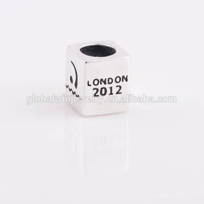 925 Silver Jewelry London Olympics Bead Sports Bracelet Charm