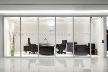 V1080 systems modern design green material factory direct price customized room divider office partition wall double glass