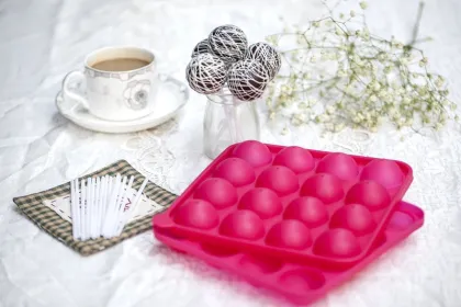 Beautiful and popular silicone cake pop maker lollipop candy mold
