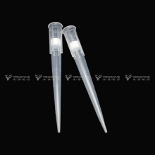 200ul-Pipette-Spitzen transparent niedriger Retentionsbeutel gepackt