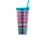 Baby cup with straw coffee thermos with lid and straw