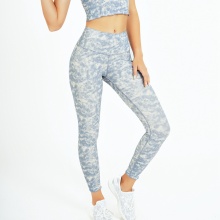 Muster Gymnastik Leggings fir Fraen