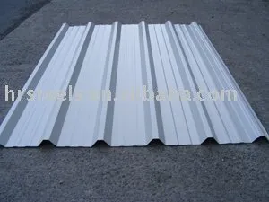 prepainted galvanized corrugated metal panel