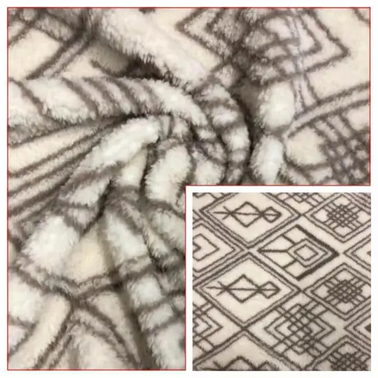 100%Polyester Double Side Shuvelvteen with Printed