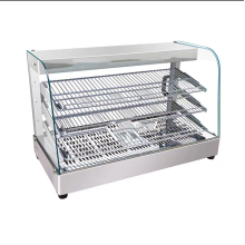Commercial Food Warmer Display 3 Pizza Warmer Countertop