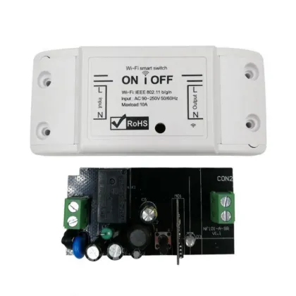 Wireless Remote Control Smart Light Switch for Alexa and Google Home