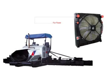 Aluminum Radiator of Construction Machinery Paver