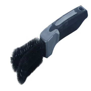 TPR Handle Car Wheel Cleaning Brush with Soft Bristles: Effortless Wheel Maintenance Tool