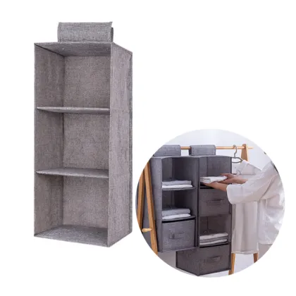 Multi-layer Closet Storage Bag - Foldable Clothing Organizer