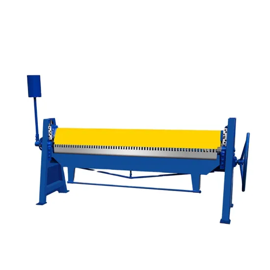 2500mm Carbon Steel Metal Manual Sheet Box Folding Machine
