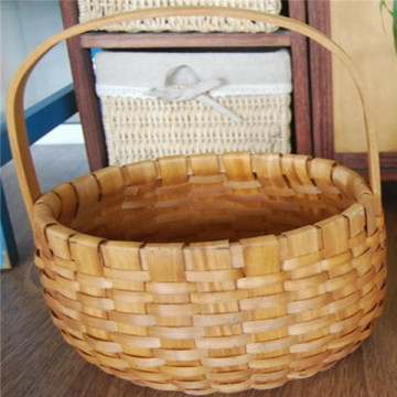 manufacturer supply wood storage basket