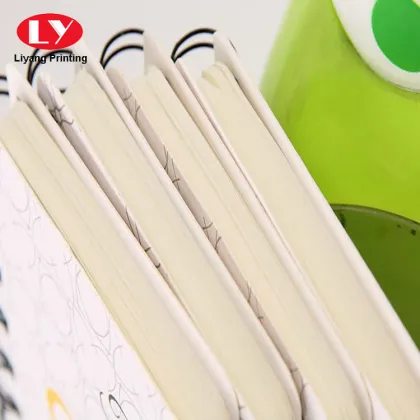 Custom daily nice Notebook with plastic ring