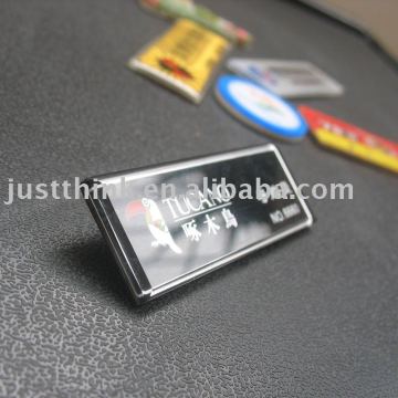 Welcome to Customized All Kinds of Acrylic Name Plate FZ-BDG-009