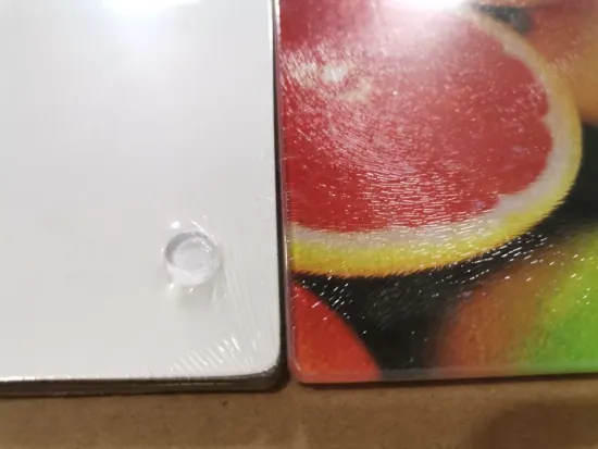 silk-printing glass chopping board