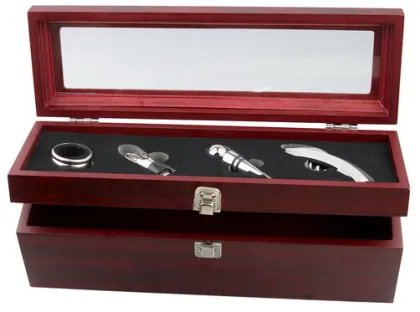 Deluxe wine set barware accessories