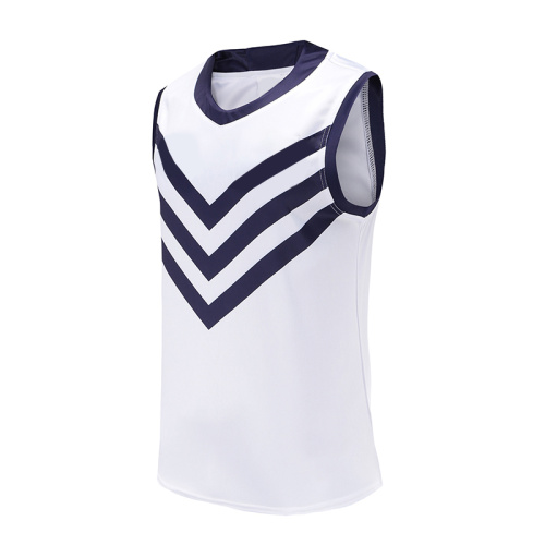 Mens Dry Fit Soccer Wear Vest White