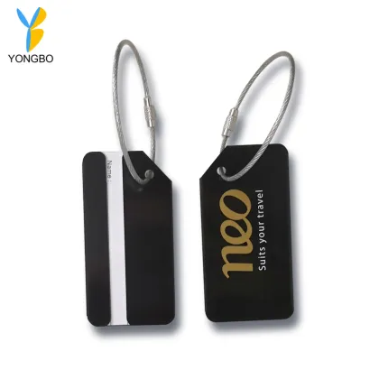 Aluminum Alloy Travel Luggage Tags Suitcase ID Labels
