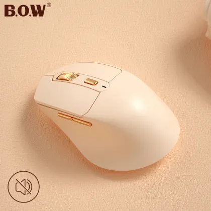 New Arrival: Cute Dual-Mode Rechargeable Wireless Silent Mouse for Laptop