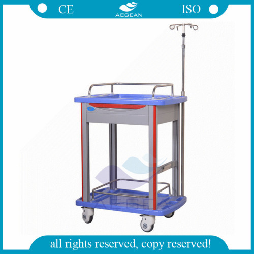 AG-LPT006B CE&ISO approved probable hospital Multi-function trolley