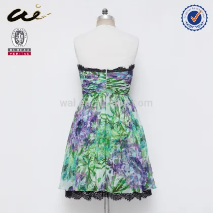 free style strapless prom dress