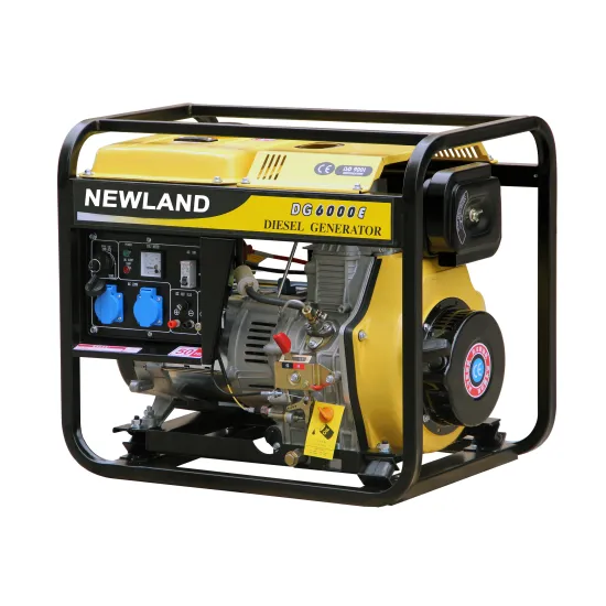 Newland Portable Wheeled Diesel Generator 5kVA to 7kVA Single Phase Open Frame