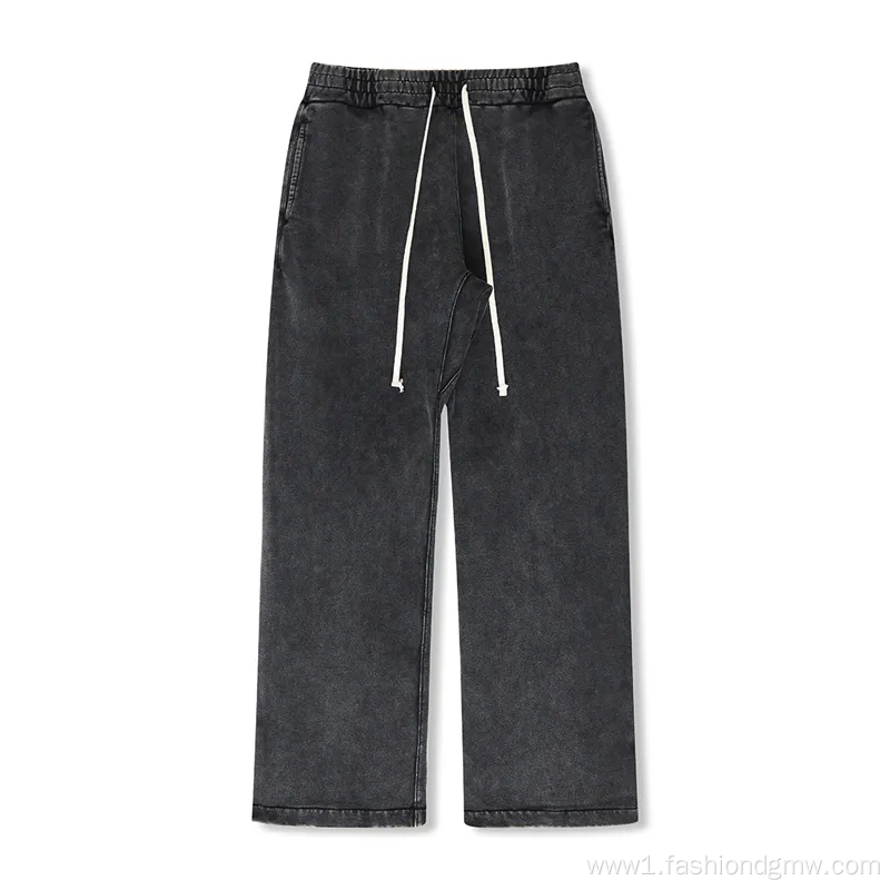 Mens Towel Beach Vintage Acid Washed Tracksuit Pants