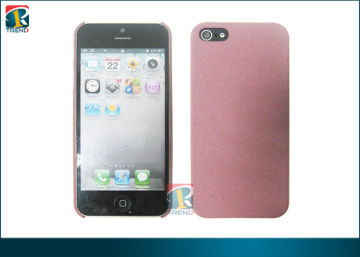 Blue, Pink, Green, Purple Frosted Rubberized Pc Hard Cover For Iphone 5 Protective Cases