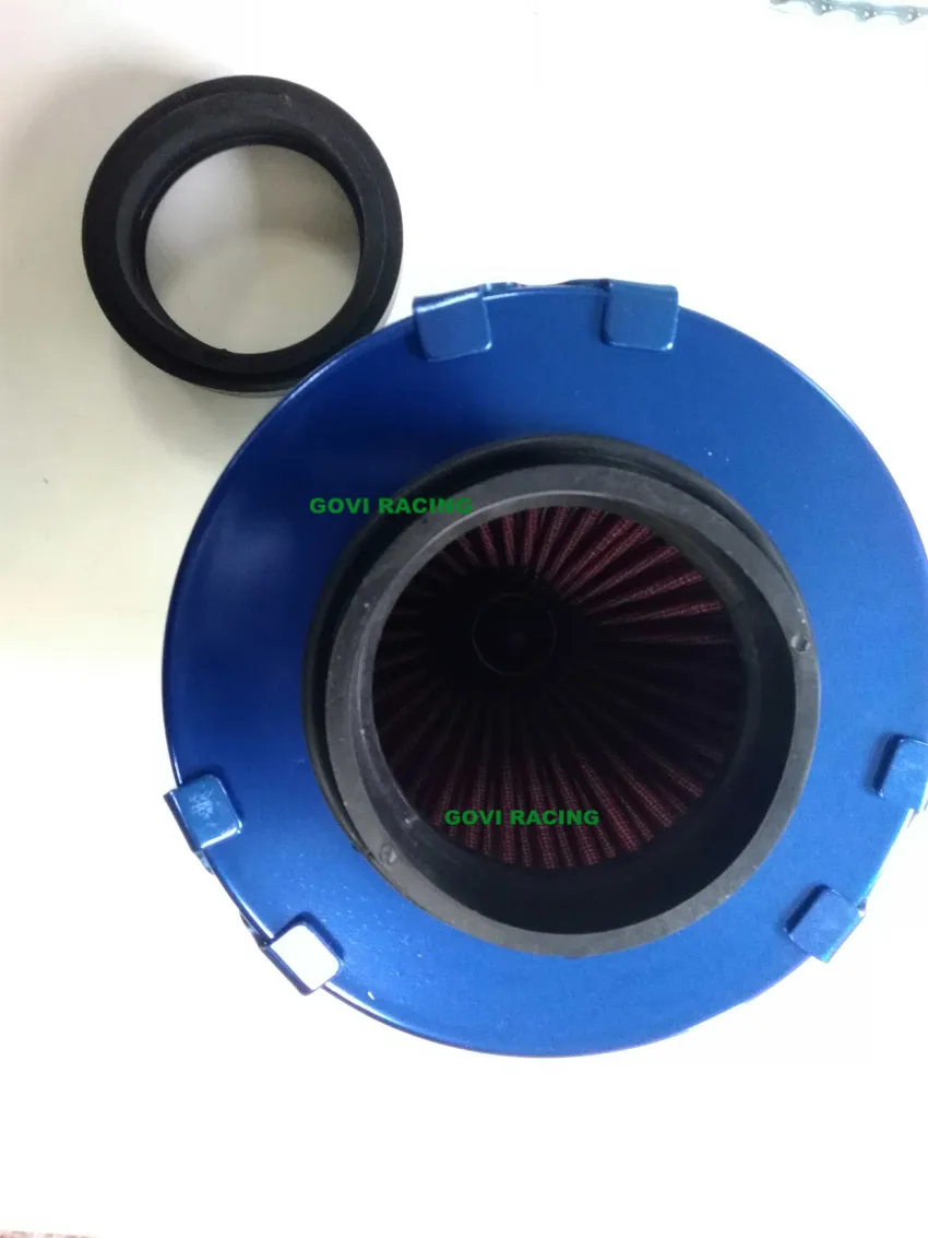 Filtro dell'aria auto in alluminio con auto con 3 ′ ′/3,5 ′ ′ per tubo di airintake