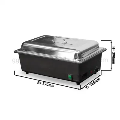 Buffet Food Warmer with Electric Heating Plate Hot Pot Plates