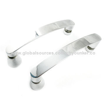 Shower Handle for Bathroom, Made of Zinc-alloy, with Chrome Plating