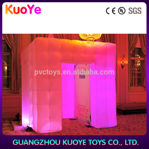 2017 led light photo booth inflatable maufacturer