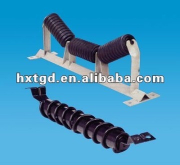 port gravity conveyor cleaning roller