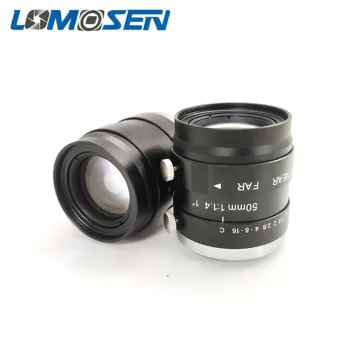 High-Quality 5MP 1\" C-Mount 50mm Fixed Focus Machine Vision Lens for Industrial Applications
