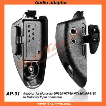 Audio Adapter for Motorola Ht750/Gp340/Gp328/Gp329/Ht1250 to Motorola 2 Pin (AP-01)