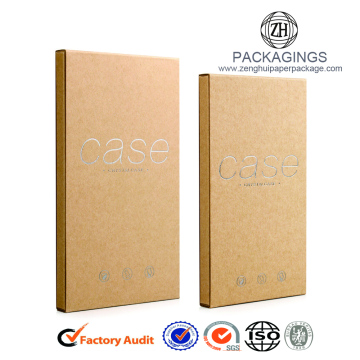 Hot stamping sliding cell phone case box